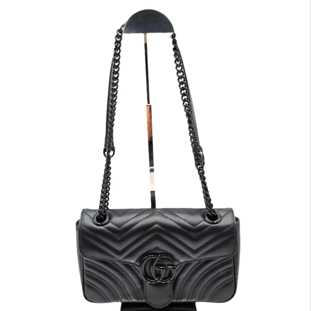 GG Marmont medium shoulder bag / Crossbody Style ‎443497 - NEW - Picture 2 of 16